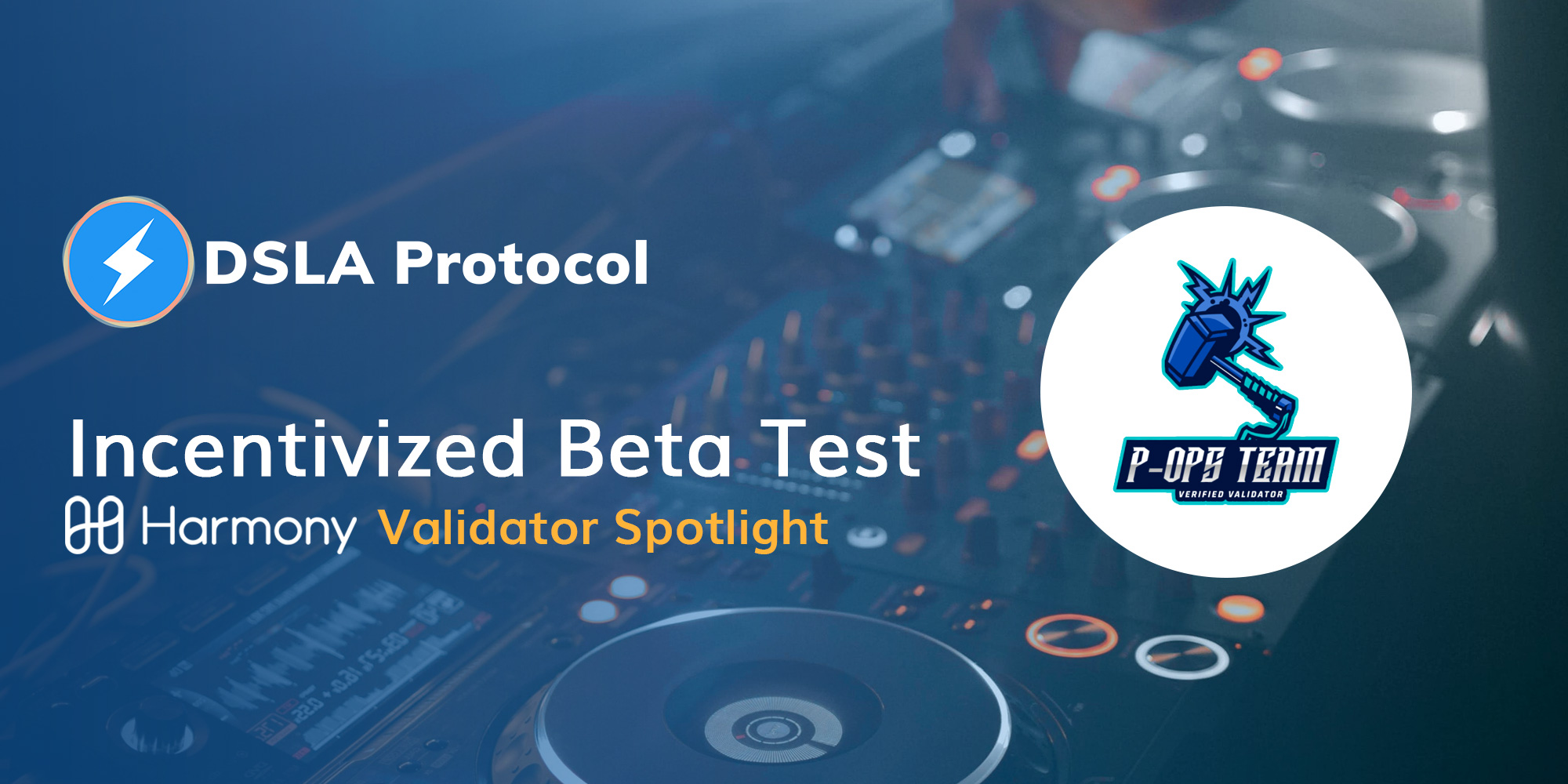 Harmony (ONE) Validator Spotlight: P-OPS