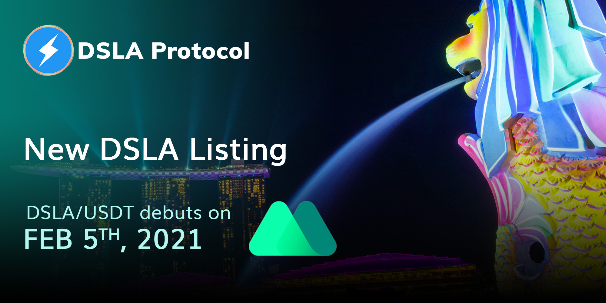 DSLA Listing Announcement